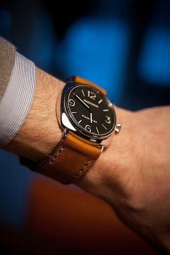 Panerai Radiomir watch with a suit 